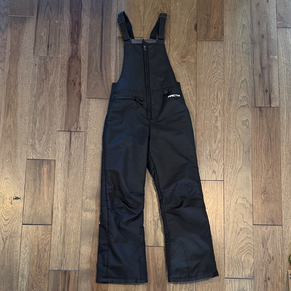 Arctix Youth Snow Bibs - Black Size M